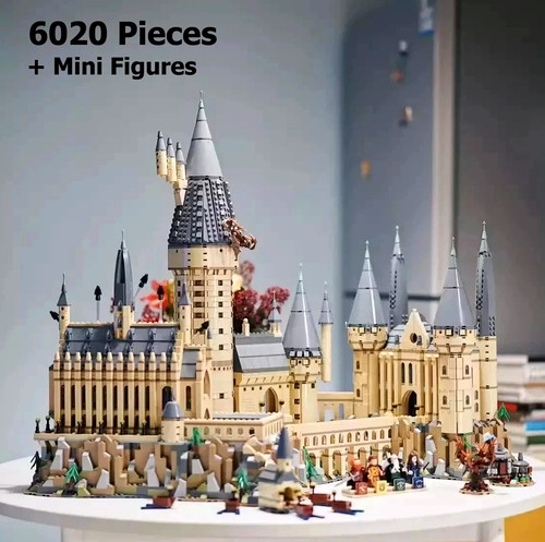 Building blocks hogwarts - building,