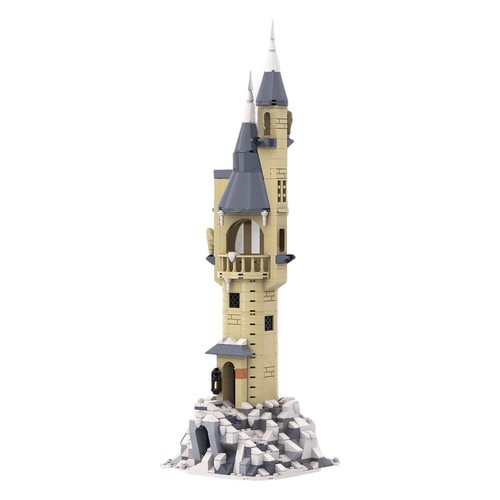 Hogwarts owlery tower moc - owlery,